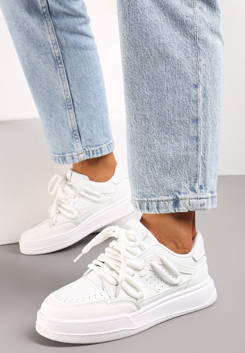 Białe Sneakersy Sylvena