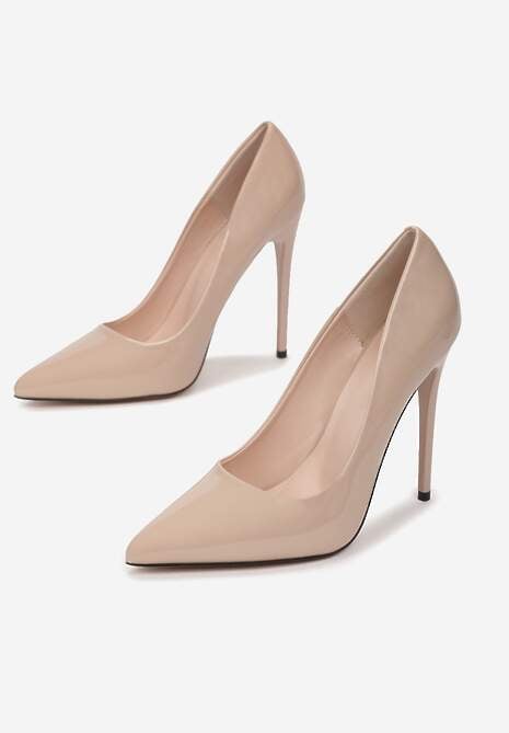 Beżowe Szpilki Cassildi
