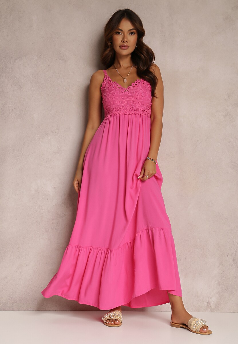 Beżowa Sukienka Chryazire