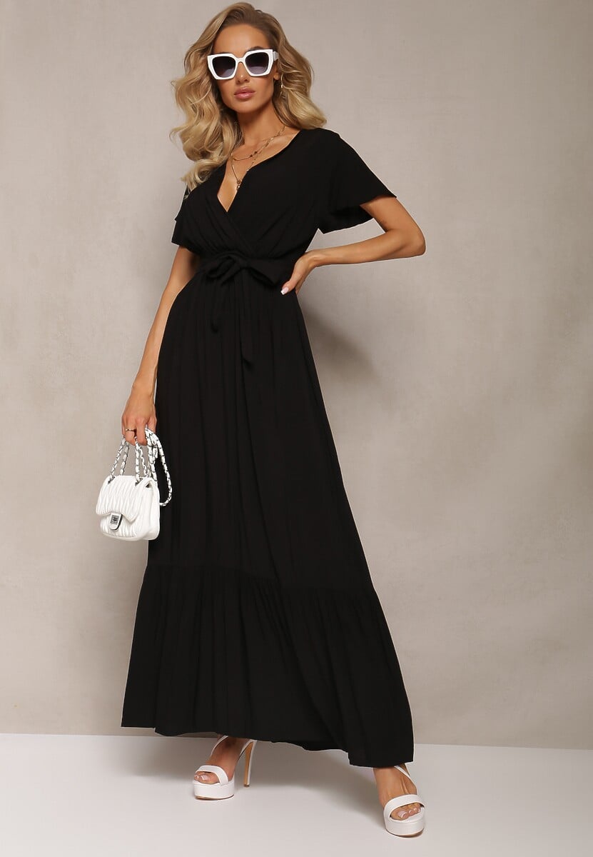 Czarna Sukienka Metia