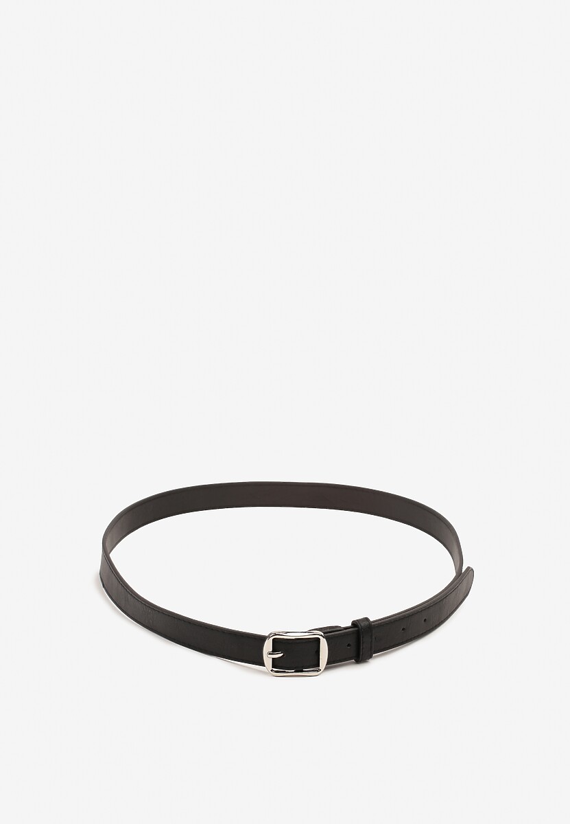 Czarny Pasek z Ozdobną Klamrą Filariela