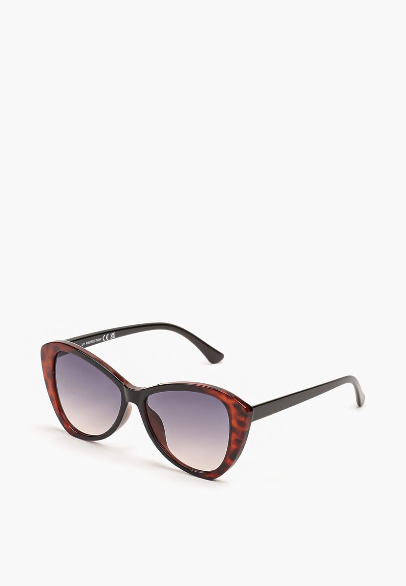 Panterkowe Okulary Przeciwsłoneczne z Filtrem UV ze Szkłami Ombre Taseldi