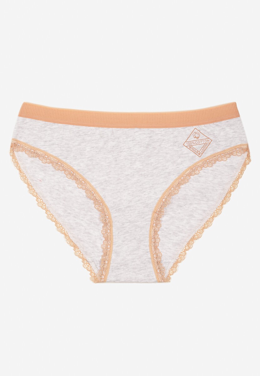 Czerwone Majtki z Bawełny Typu Figi Pilliora