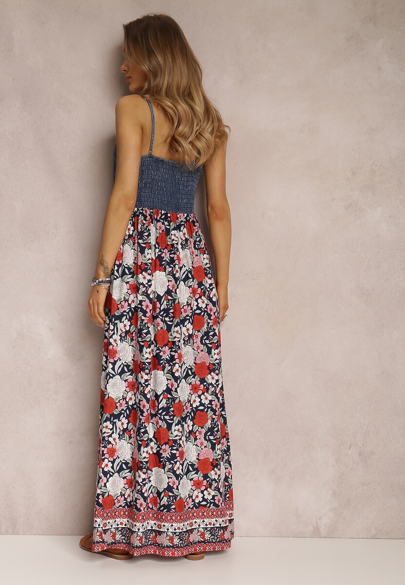 Granatowa Sukienka Tarain