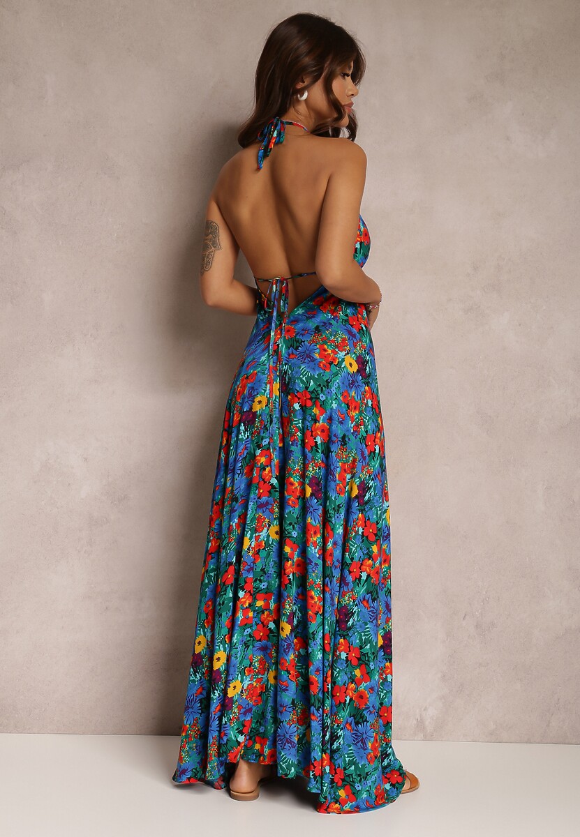 Niebieska Sukienka Thessia