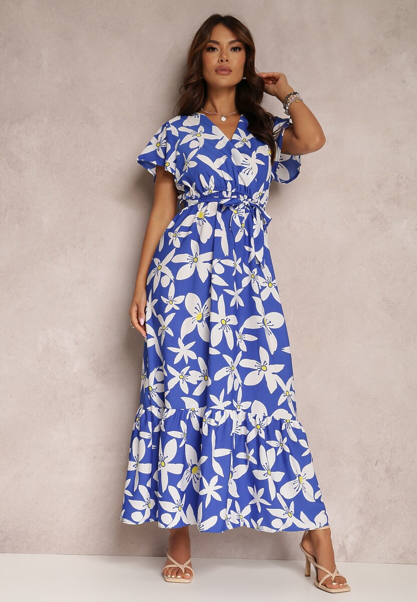 Niebieska Sukienka Mannie