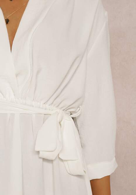 Biała Sukienka Canopis