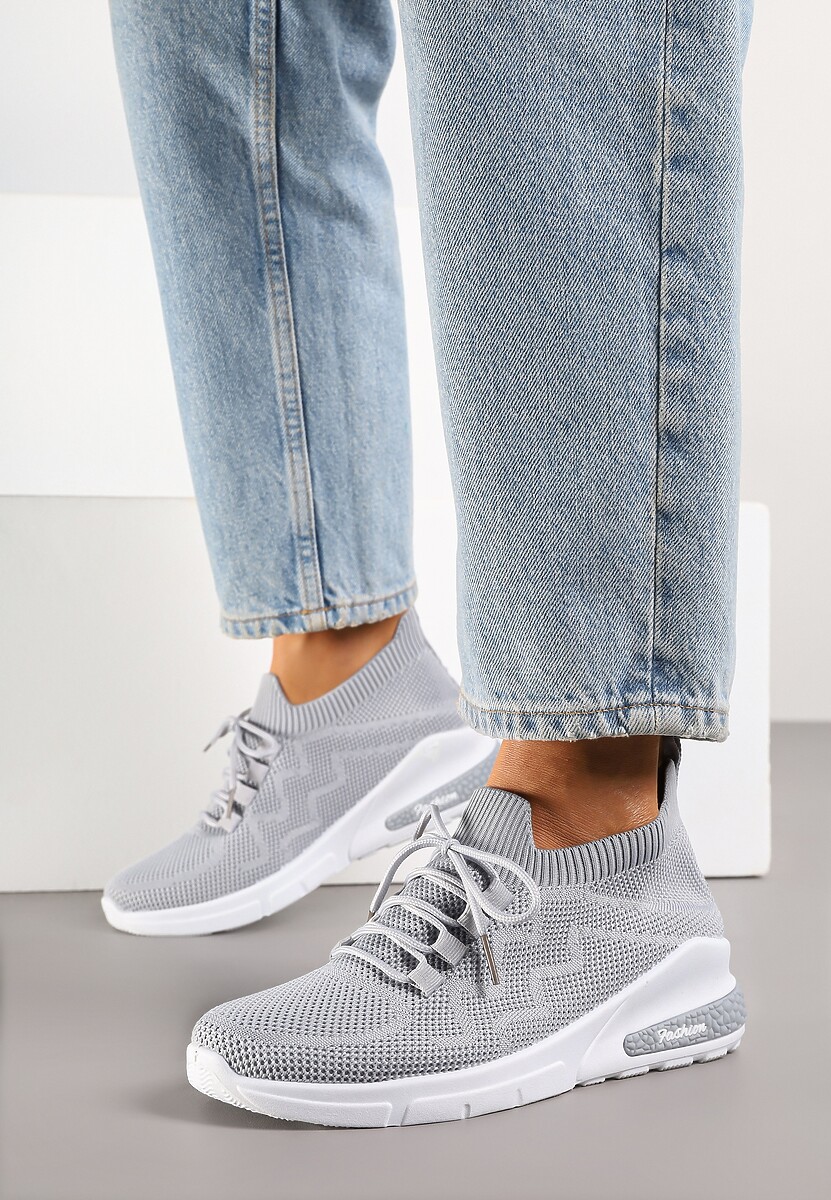 Szare Buty Sportowe Philone