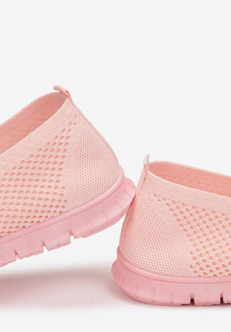 Różowe Tenisówki Pasquier