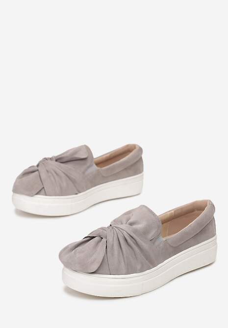 Szare Tenisówki Houndstooth