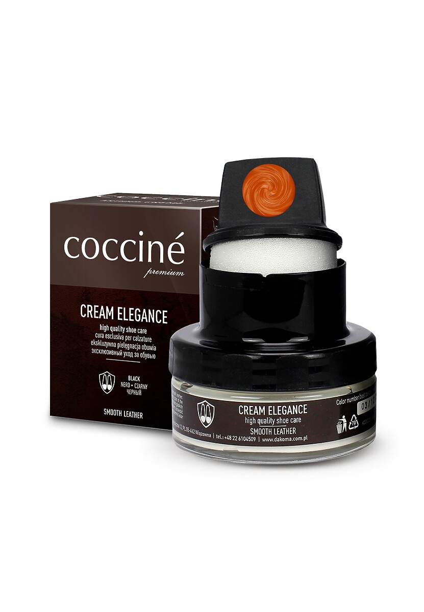 Ciemnoróżowy  Krem do Pielęgnacji Obuwia Coccine