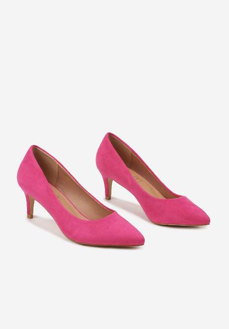 Fuksjowe Czółenka Vices na Szpilce w Klasycznym Stylu Savora
