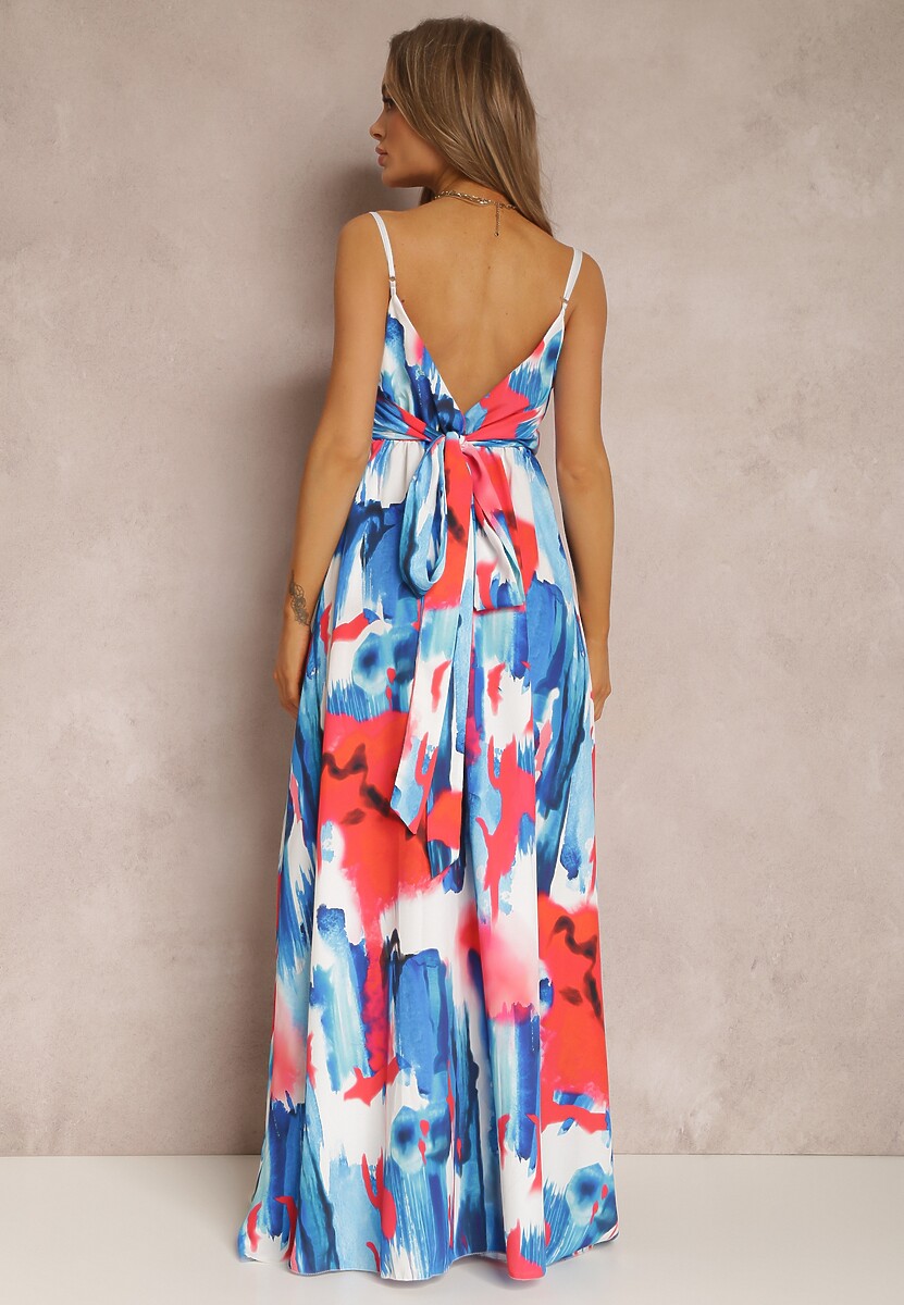 Niebieska Sukienka Agastis