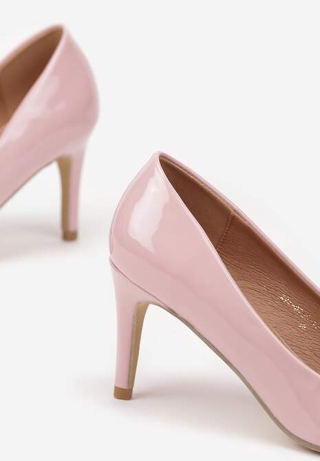 Różowe Szpilki Vices w Klasycznym Stylu Naolita