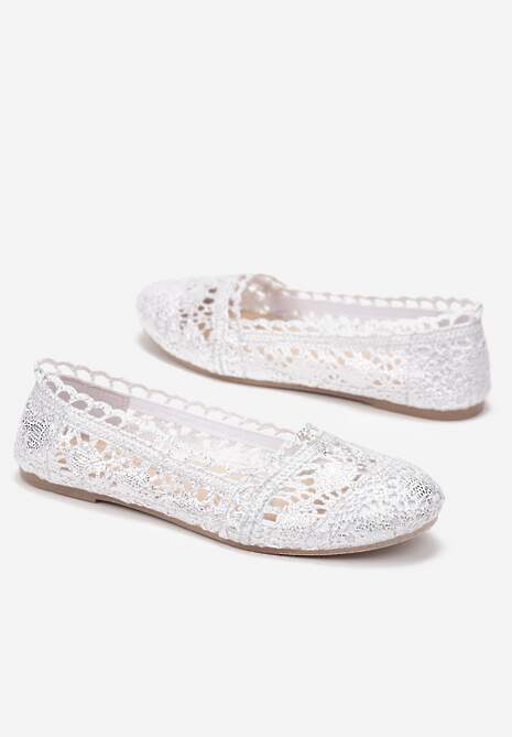 Srebrne Balerinki Yaza