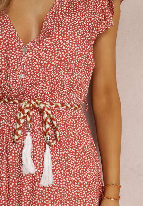 Czerwona Sukienka Tudielle