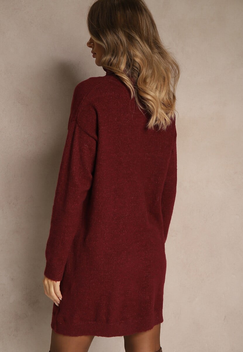 Bordowa Sukienka Milana