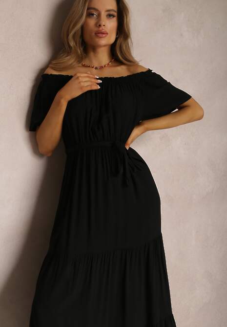 Czarna Sukienka Amiphiphae