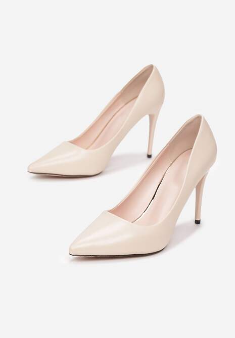 Beżowe Szpilki Spellino