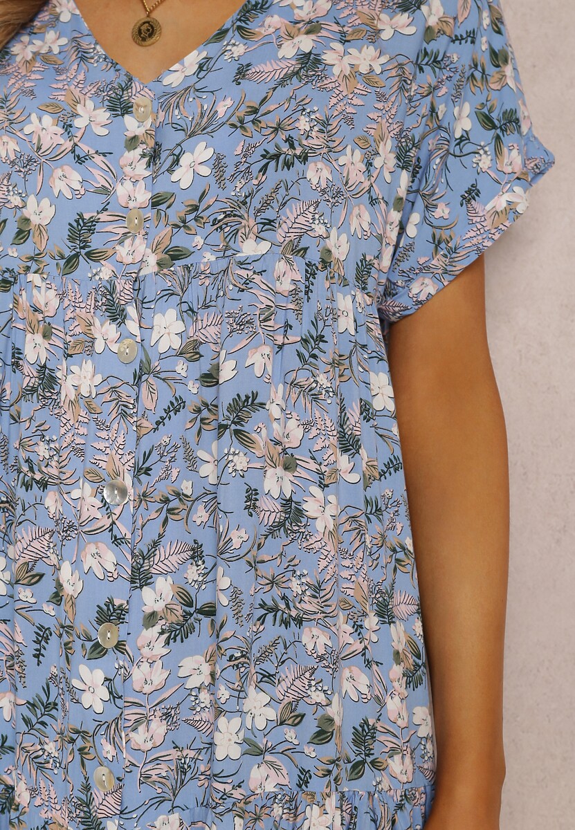 Niebieska Sukienka Palolis