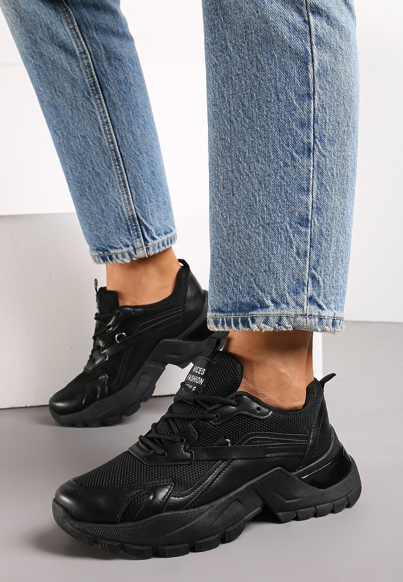 Ciemnobeżowe Sneakersy Dorameia