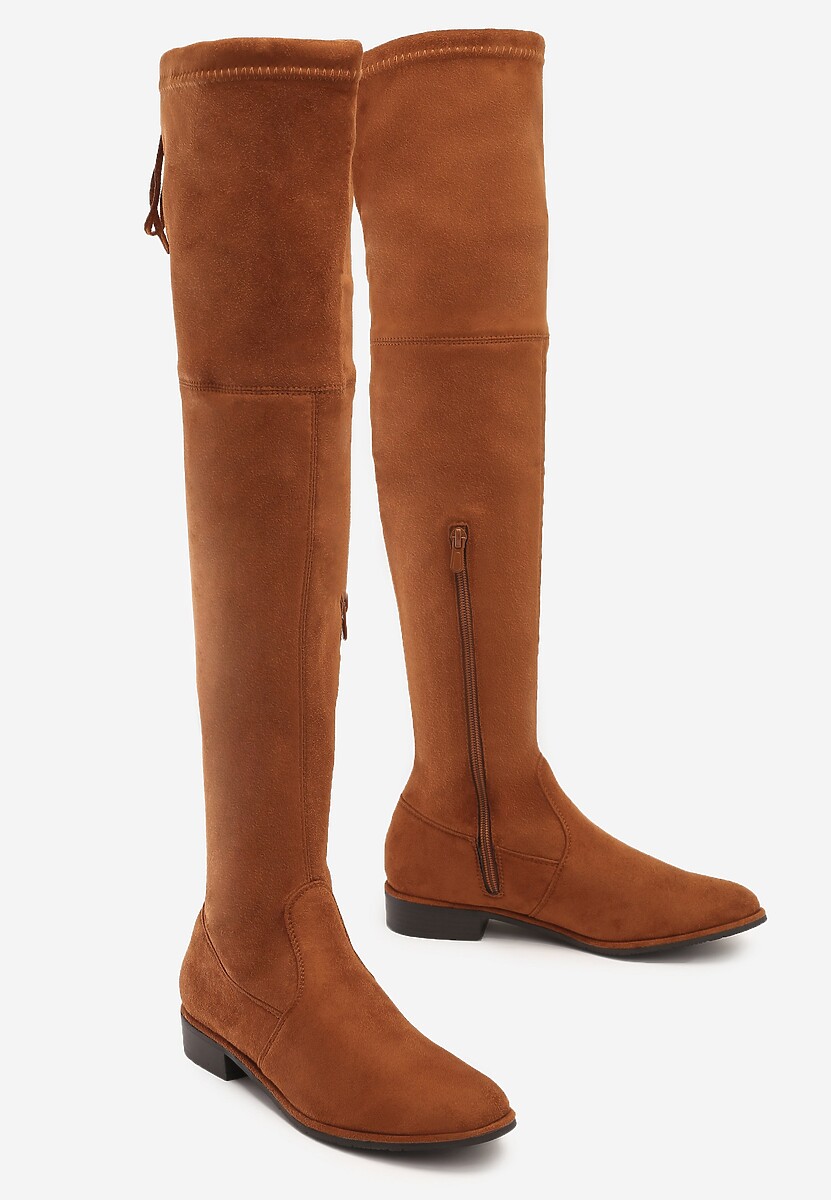 Brązowe Kozaki Sorry Not Sorry