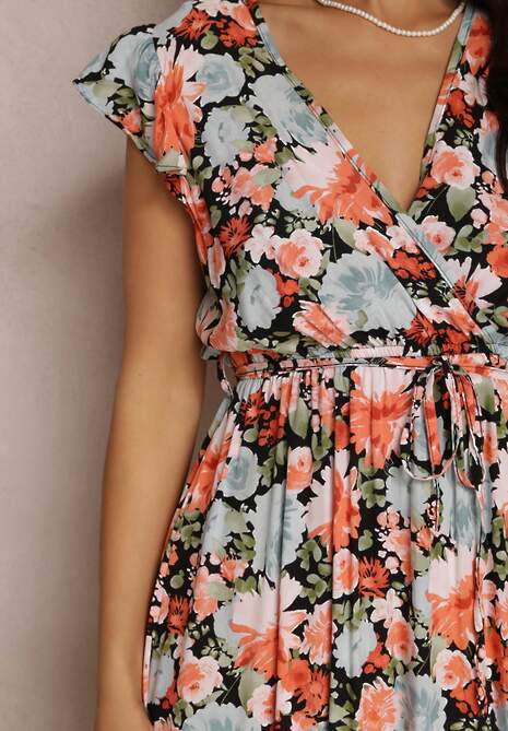 Czarno-Niebieska Sukienka Phaedrathe