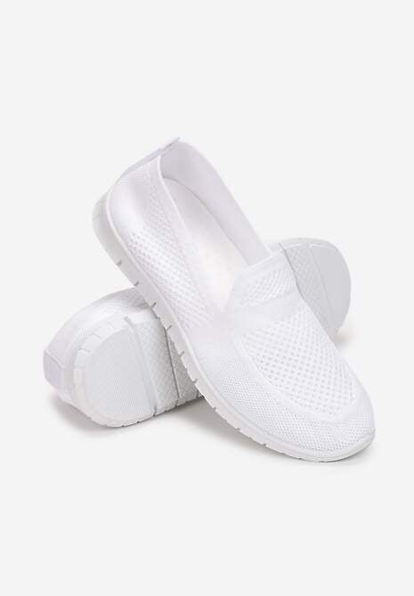 Białe Tenisówki Pasquier