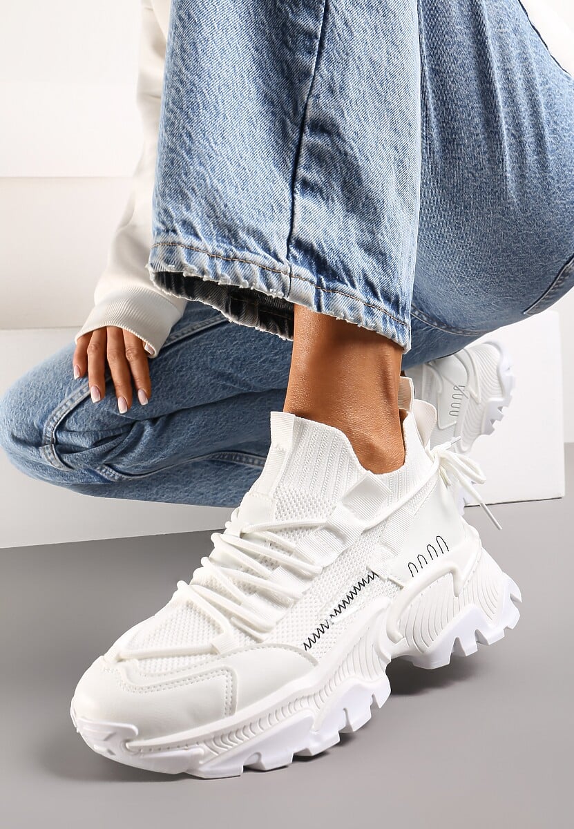 Białe Sneakersy Kharena