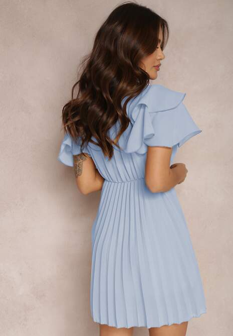 Niebieska Sukienka Haidiolea