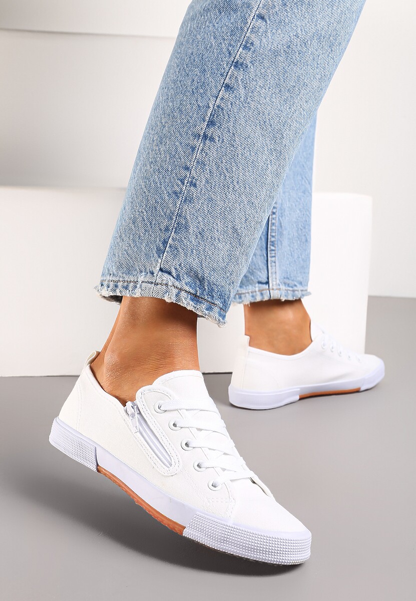 Białe Tenisówki Salodella