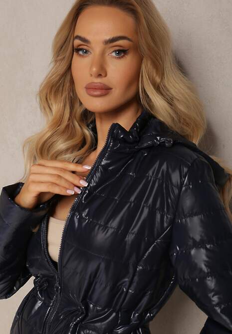 Granatowa Kurtka Hellala