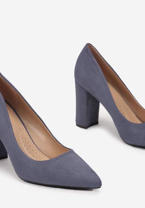 Niebieskie Czółenka Baseira