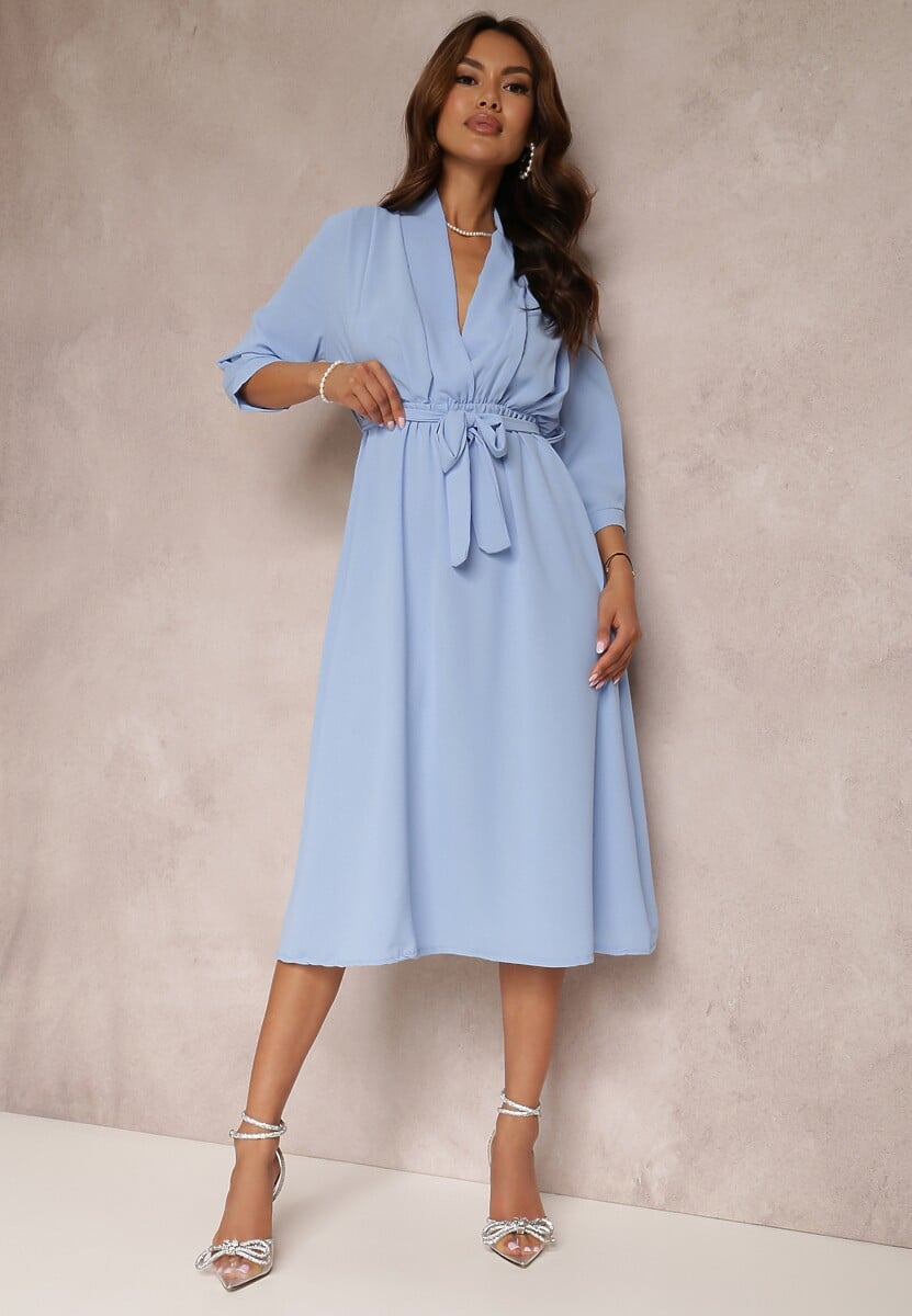 Jasnoniebieska Sukienka Canopis