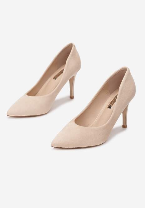 Beżowe Czółenka Timothea