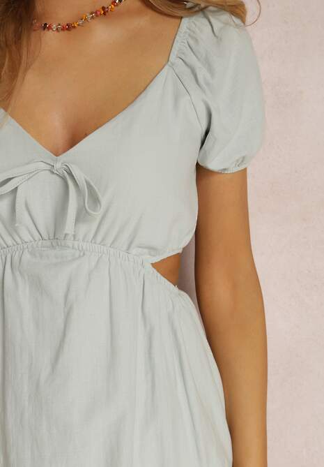 Miętowa Sukienka Demaret