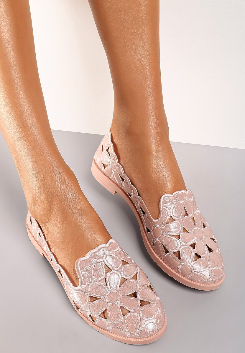 Różowe Balerinki Acanophe