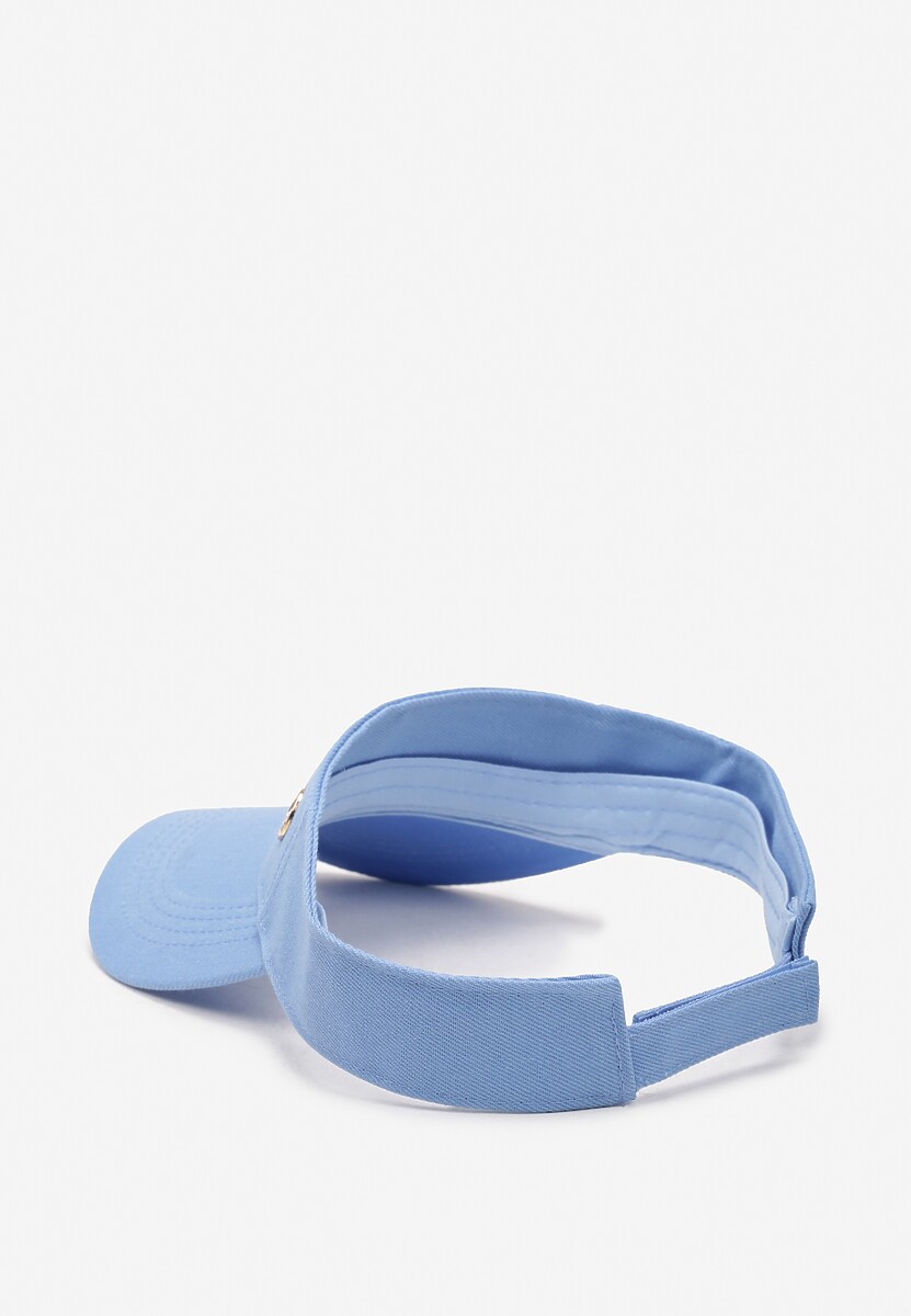 Niebieski Kapelusz Daszek na Rzep z Regulacją z Tyłu Chibii