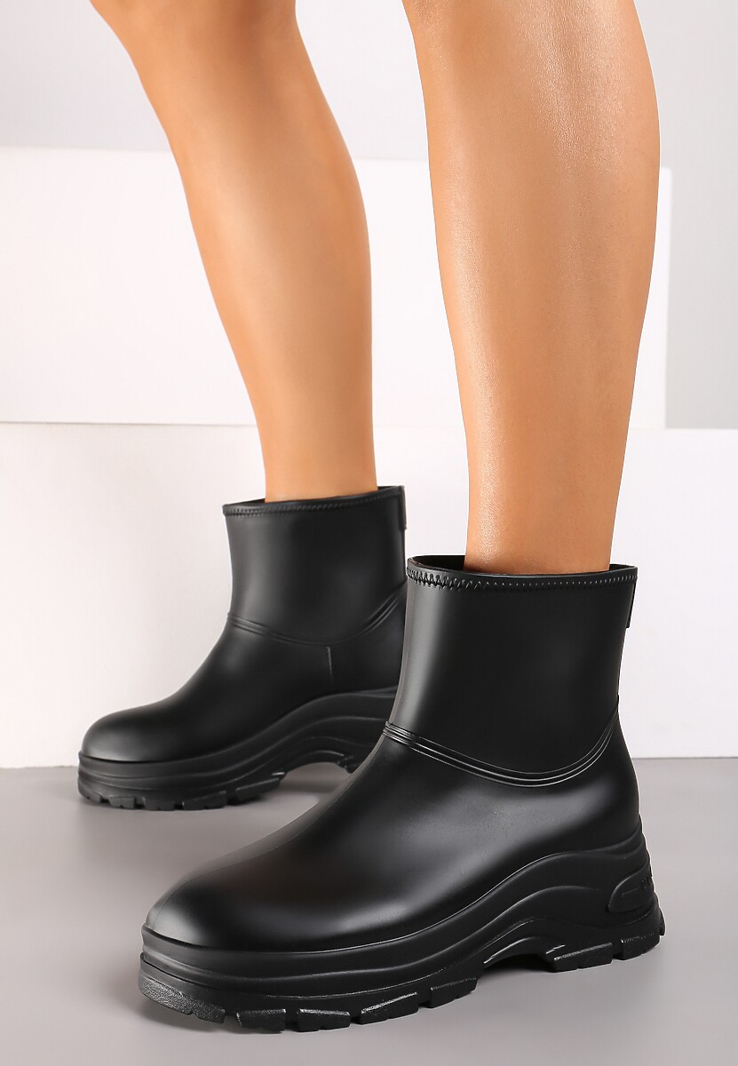 Białe Kalosze na Grubej Podeszwie Eristhena