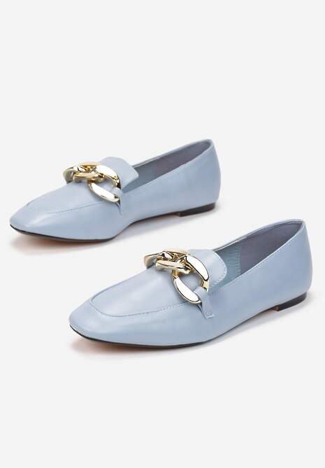 Niebieskie Mokasyny Maerona