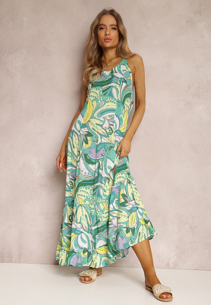 Zielona Sukienka Pyrhochis
