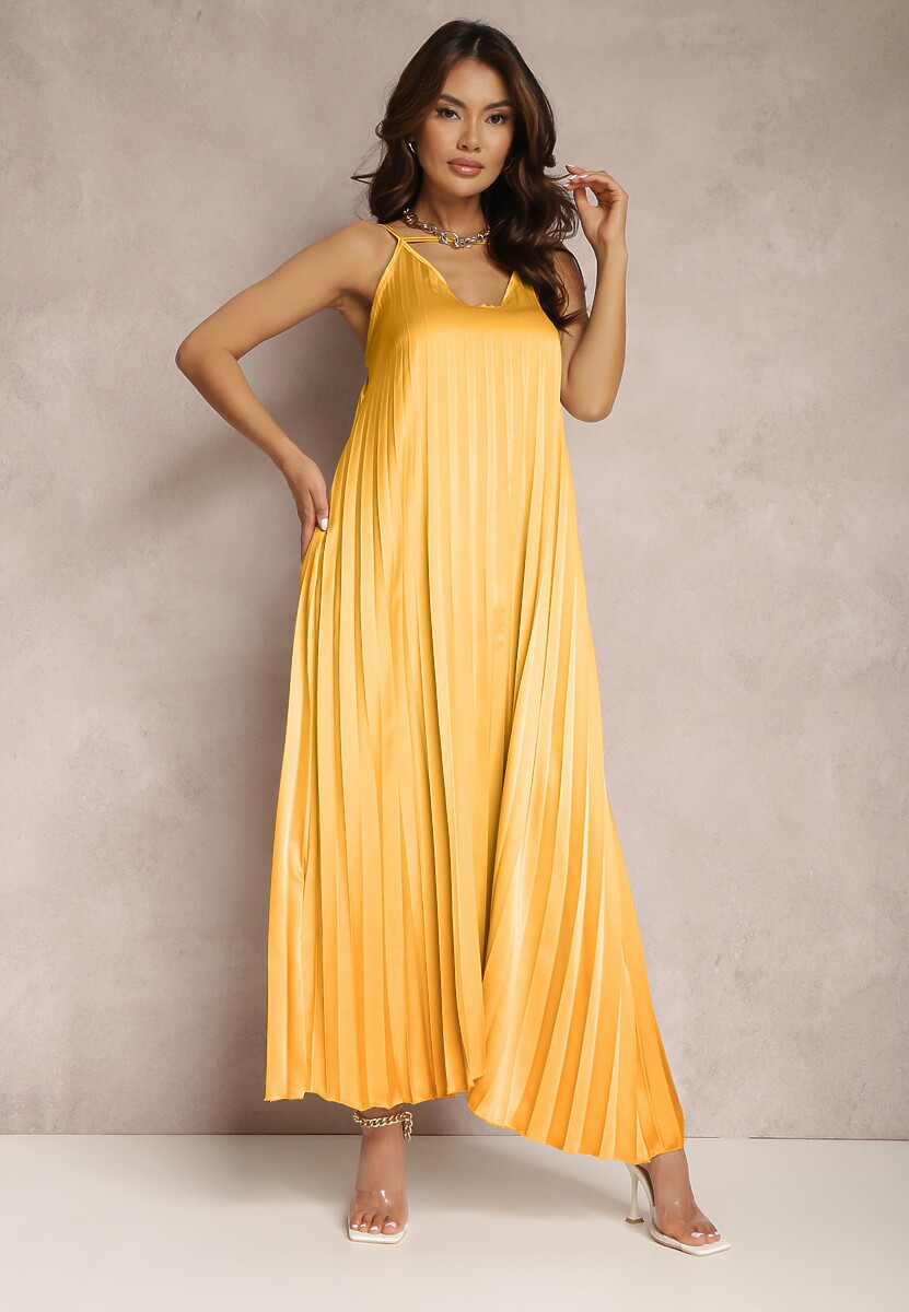 Pomarańczowa Sukienka Ianima