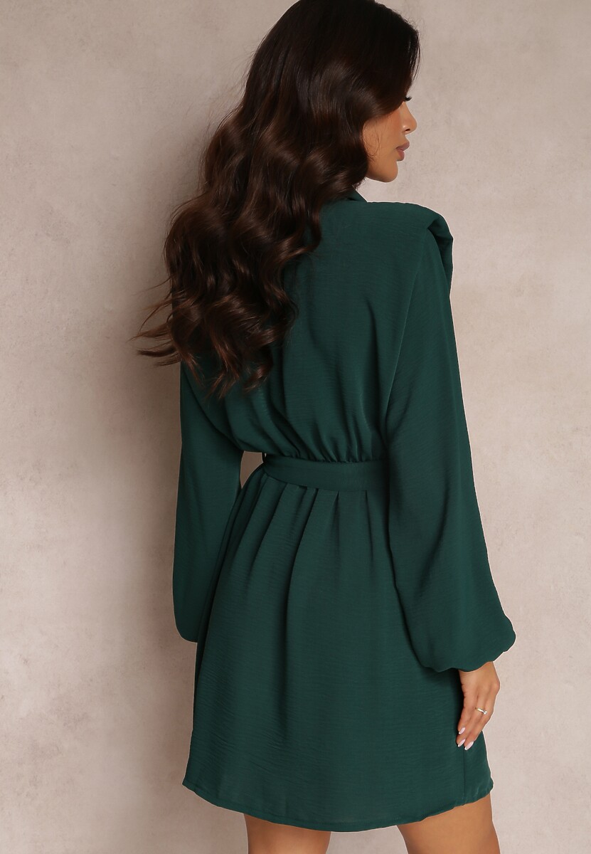 Ciemnozielona Sukienka Bwynvielle