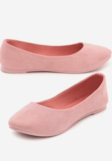 Różowe Balerinki Gibbs