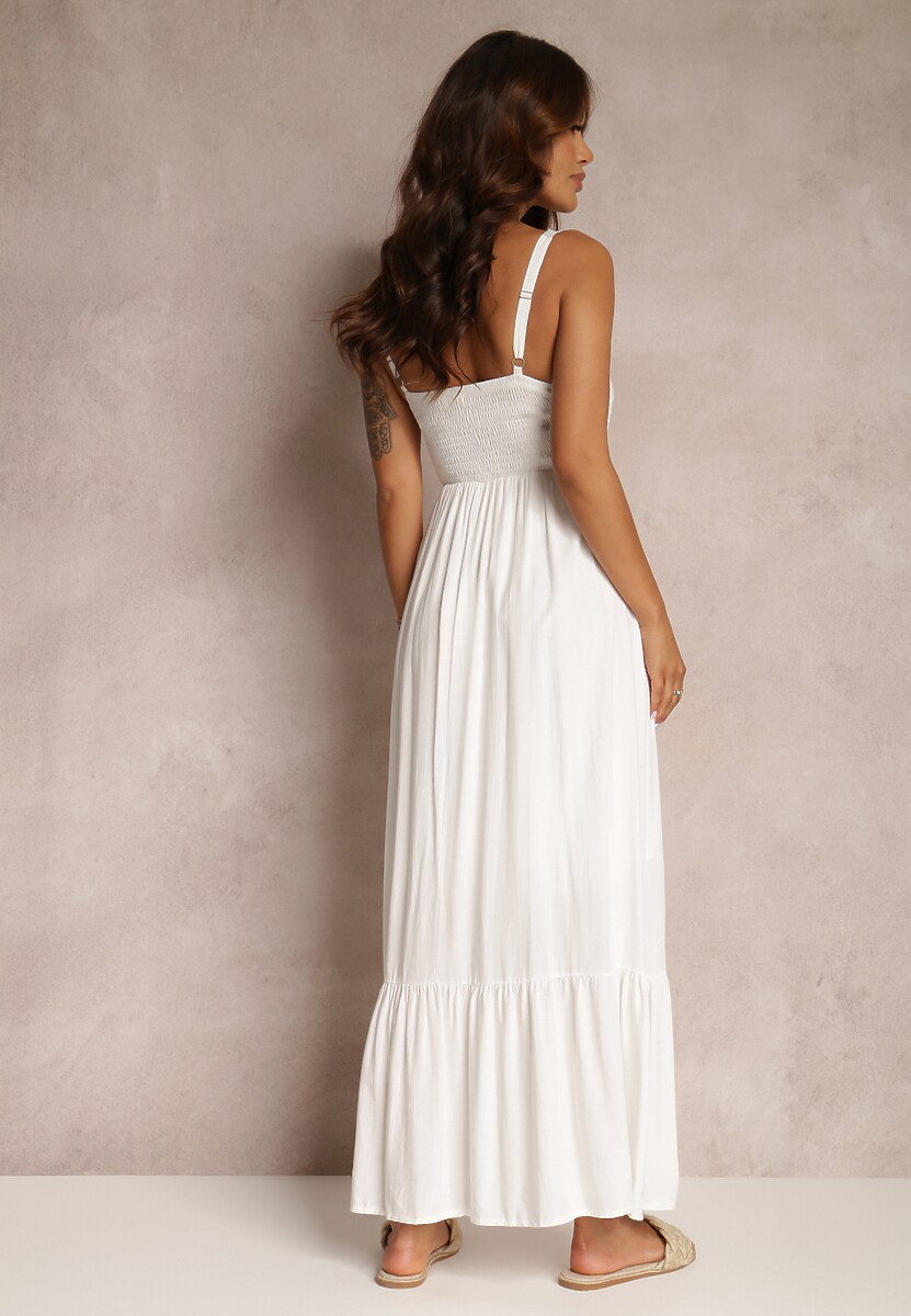 Biała Sukienka Chryazire