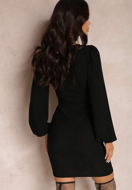 Czarna Sukienka Alcynome