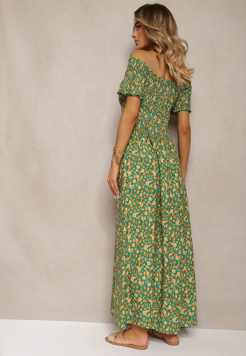 Zielona Sukienka z Wiskozy Tariya