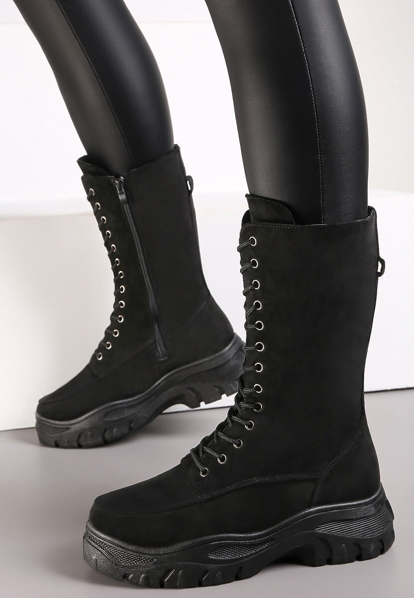 Czarne Botki Cataela