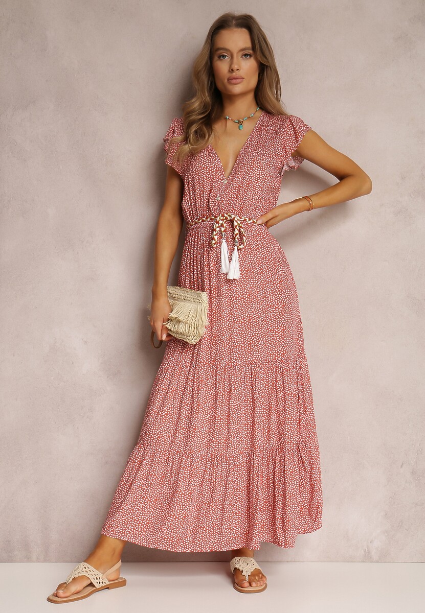 Czerwona Sukienka Tudielle