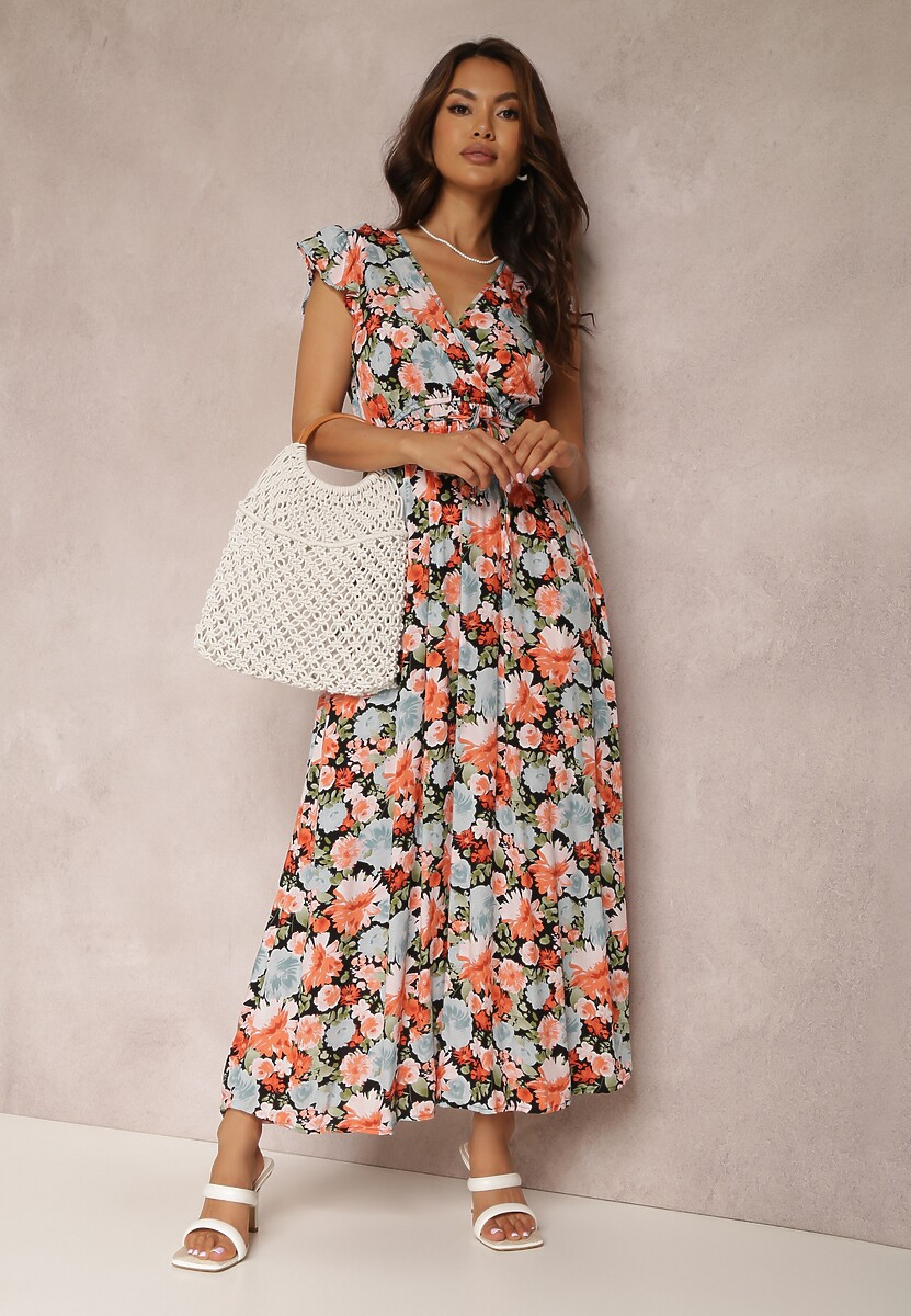 Czarno-Niebieska Sukienka Phaedrathe